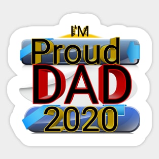 DAD2020 4D Sticker